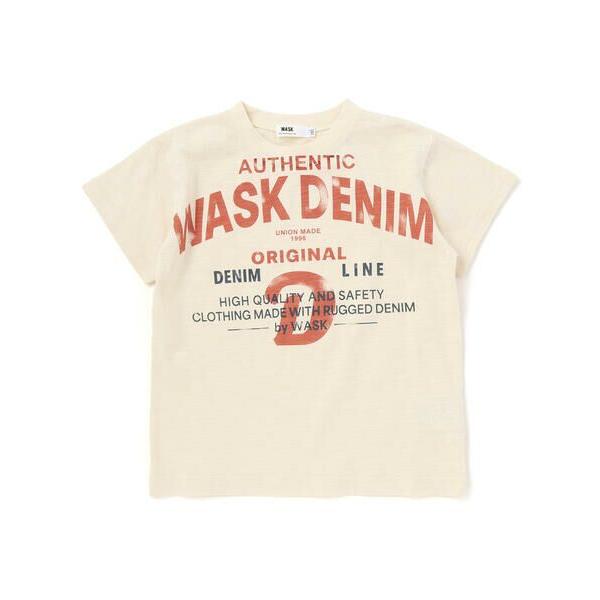 WASK / ワスク カスレロゴ・スラブTシャツ(100~160cm)