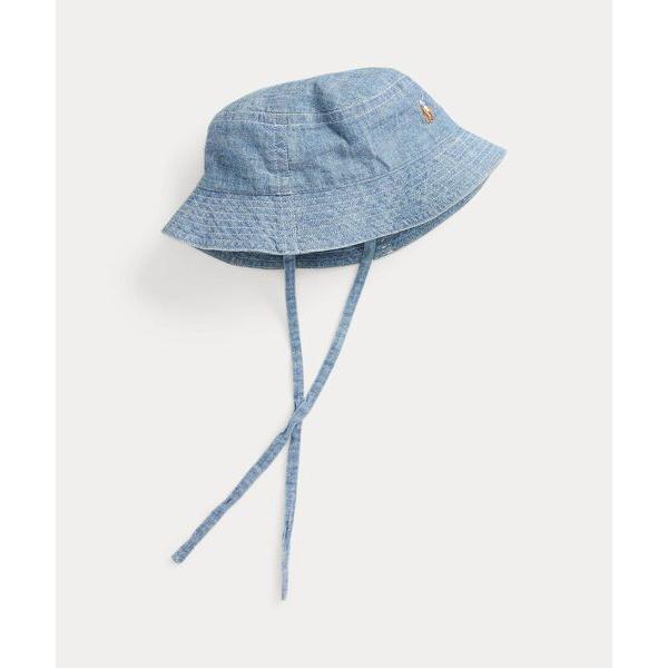 POLO RALPH LAUREN / ポロ ラルフ ローレン (ベビー)インディゴ コットン シャ...