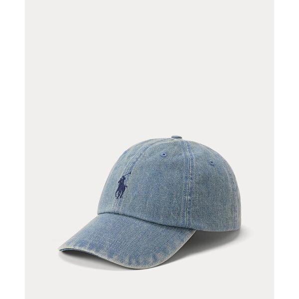 POLO RALPH LAUREN / ポロ ラルフ ローレン インディゴ デニム ボール キャップ