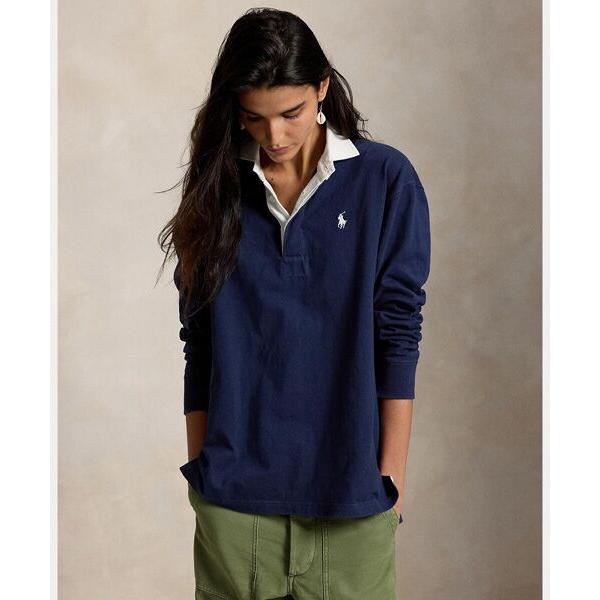 POLO RALPH LAUREN / ポロ ラルフ ローレン オーバーサイズ コットン ラグビー ...