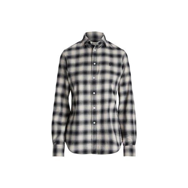 POLO RALPH LAUREN / ポロ ラルフ ローレン プラッド コットン ツイル シャツ