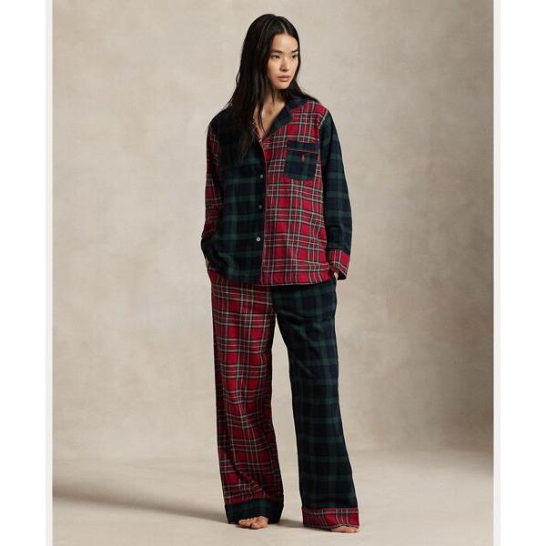 POLO RALPH LAUREN / ポロ ラルフ ローレン チェック ロングスリーブ パジャマ ...
