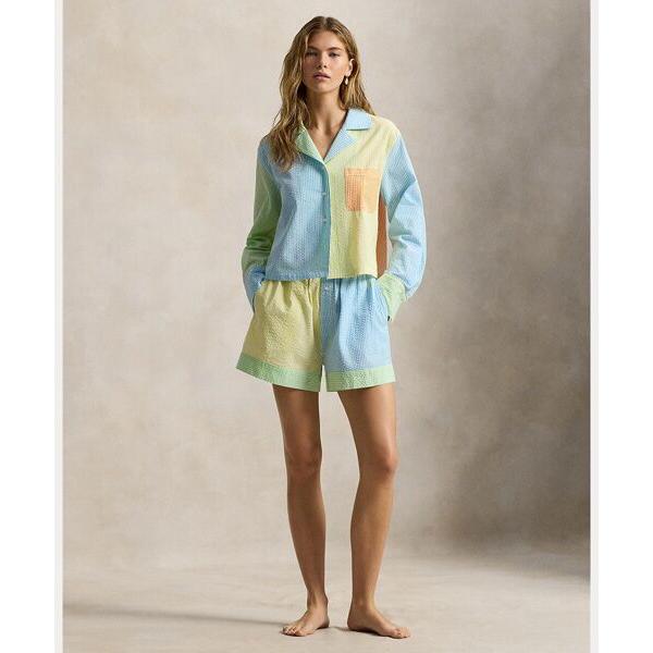 POLO RALPH LAUREN / ポロ ラルフ ローレン ストライプド シアサッカー シャツ ...