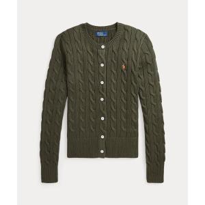 LAUREN RALPH カーディガン ケーブルニット ウールカシミヤ LAUREN RALPH カーディガン ケーブルニット ウールカシミヤ