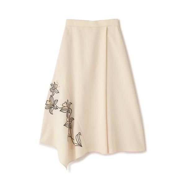 ADORE / アドーア ◆エンブロイダリーブッチャースカート
