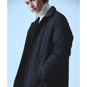 ⭐*️様 BLACK LABEL CRESTBRIDGE ステンカラーロングコー シャドーチェックラミネートステンカラーコート（コート）｜BLACK