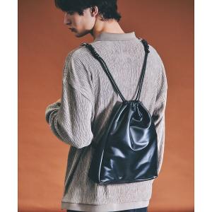 【YArKA/ヤーカ】メッシュ切替巾着ショルダーバッグ YArKA ショルダーバッグ 「YArKA/ヤーカ」drawstring shoulder