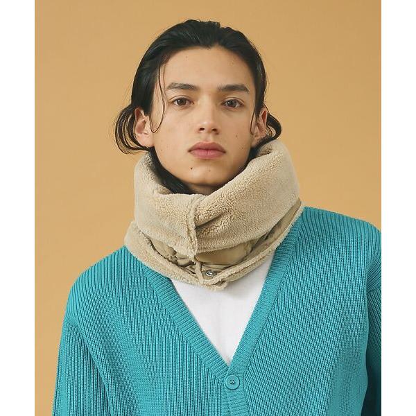 ABAHOUSE / アバハウス 【TAION /タイオン】リバーシブル ダウンネックウォーマー/D...