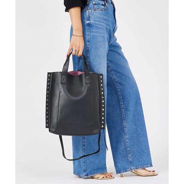ABAHOUSE / アバハウス 【cheek /チーク】rivet 2way tote/リベット2...