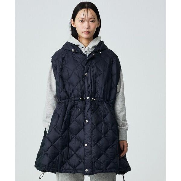 ABAHOUSE / アバハウス 【TAION / タイオン】ポンチョ型ダウン/ケープ/ダウン/フー...