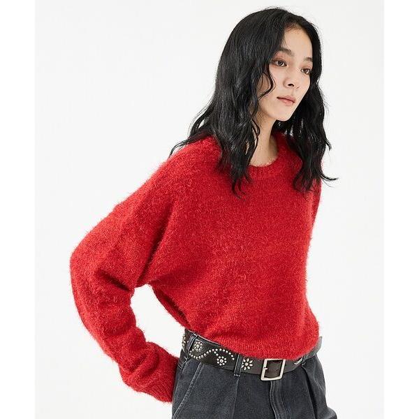 ABAHOUSE / アバハウス 【Revo.レボ】 モヘアライク オーバーニット/ルーズフィット ...