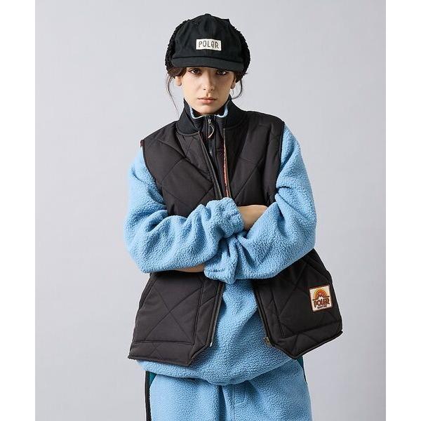 ABAHOUSE / アバハウス 【POLER/ポーラー】DIAMOND QUILTED VEST/...