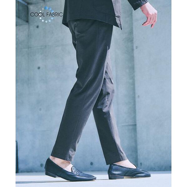 ABAHOUSE / アバハウス 【セットアップ対応/接触冷感】ハイブリット リラックス スラックス