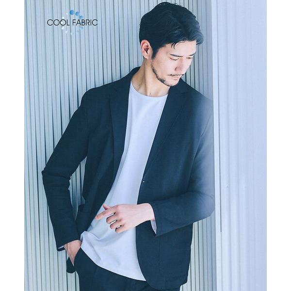 ABAHOUSE / アバハウス 【セットアップ対応/接触冷感】ハイブリット リラックス ジャケット