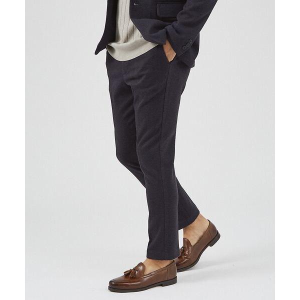 ABAHOUSE / アバハウス 【秋冬生地/セットアップ対応】ヘリンボーン柄 ニット スラックス ...