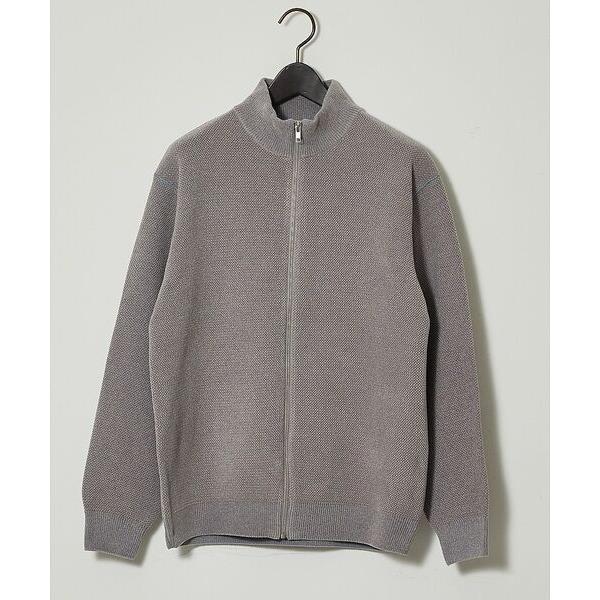 ABAHOUSE / アバハウス ダブルフェイス カノコ ドライバーズニット