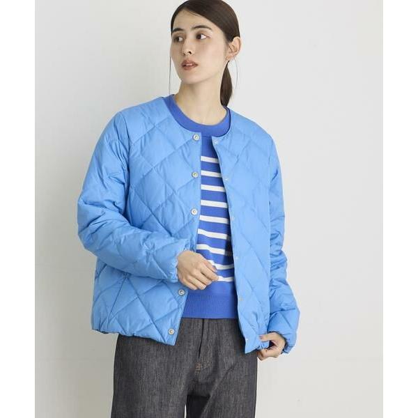 I.T.'S. international / イッツインターナショナル クルーネックダウンジャケッ...