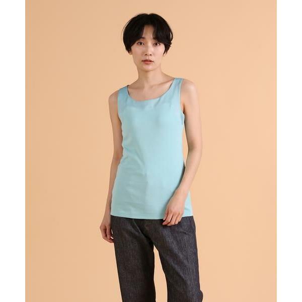 I.T.'S. international / イッツインターナショナル サテン切り替えタンクトップ...