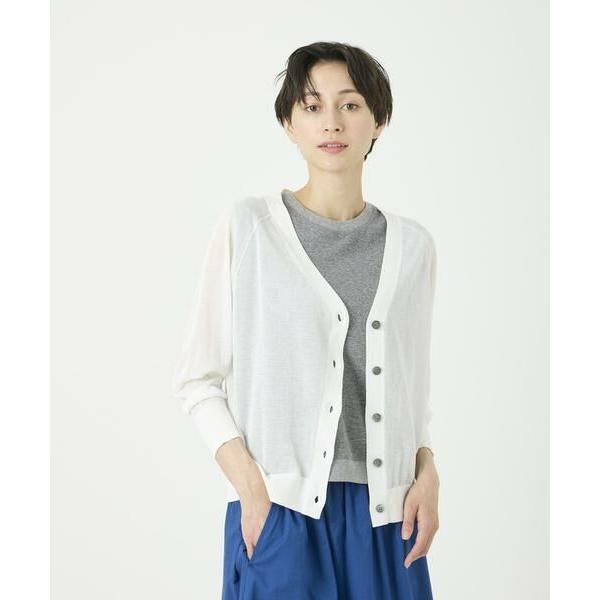 I.T.'S. international / イッツインターナショナル シアーカーディガン