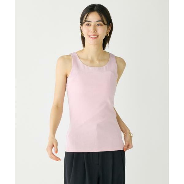 I.T.'S. international / イッツインターナショナル サテン切り替えタンクトップ...