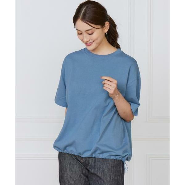 I.T.'S. international / イッツインターナショナル ドロストヘムTシャツ