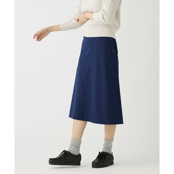 I.T.'S. international / イッツインターナショナル フロントボタンAラインスカ...