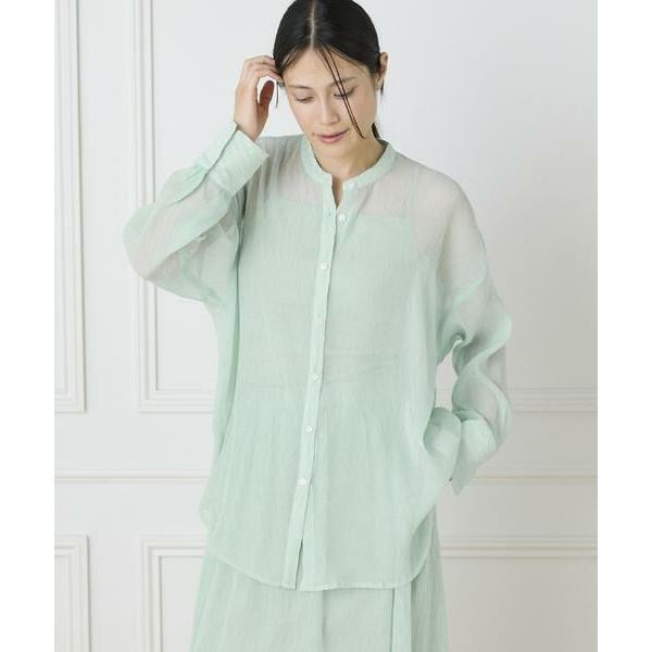 I.T.'S. international / イッツインターナショナル シアー楊柳オーバーサイズシ...