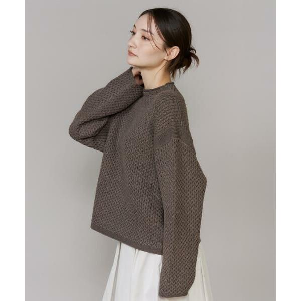 I.T.'S. international / イッツインターナショナル ハニカムモックネックプルオ...