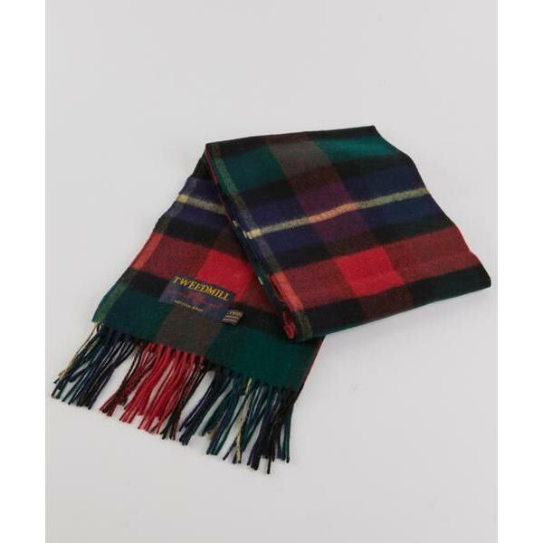 I.T.'S. international / イッツインターナショナル チェック柄ウールストール ...