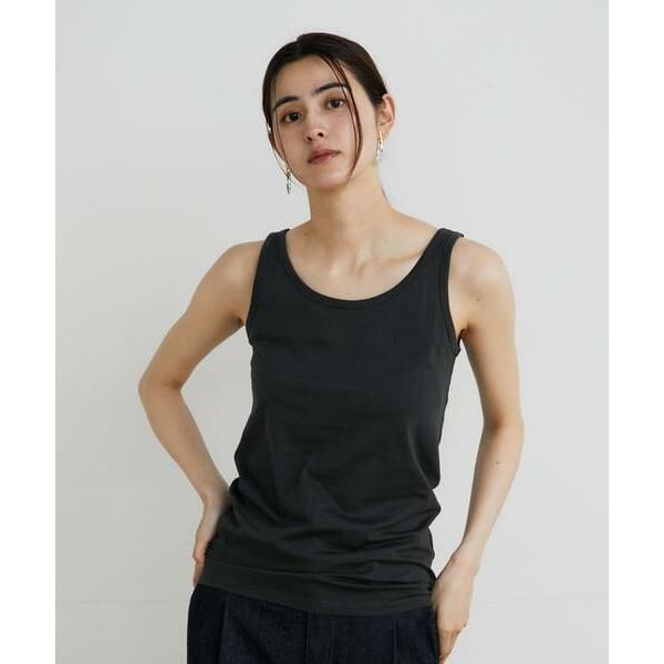 INED / イネド 《大きいサイズ》タンクトップ《スビン綿MIX天竺/A-GIRL’S 》