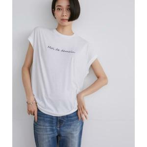 INED / イネド フレンチスリーブロゴTシャツ｜selectsquare