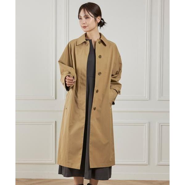 INED / イネド コクーンシルエットステンカラーコート《Aquascutum》