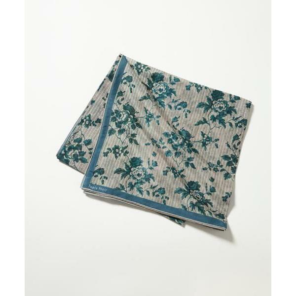 INED / イネド 《FAVORITE》Large Light Blue Stripe スカーフ《...