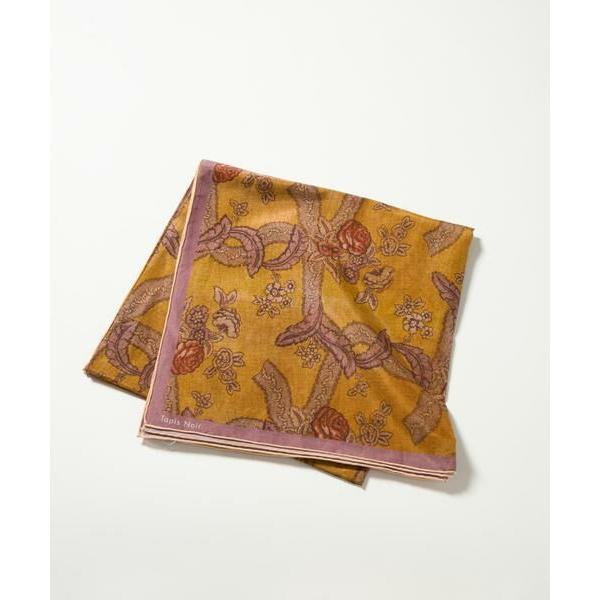 INED / イネド 《FAVORITE》Large Light Yellow スカーフ《Tapis...