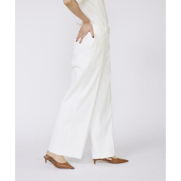 INED / イネド 《大きいサイズ》シェルタリングドライ美脚ワイドパンツ