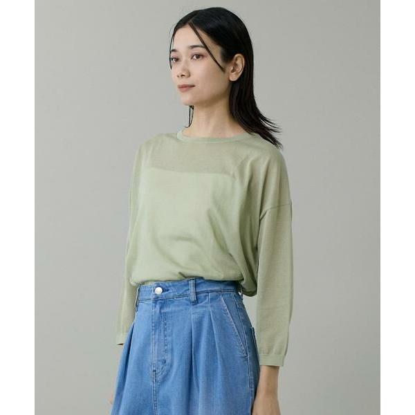 INED / イネド 《大きいサイズ》オーバーサイズボートネックニット