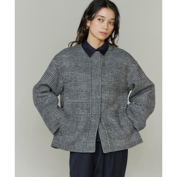 INED / イネド ノーカラーショートコート