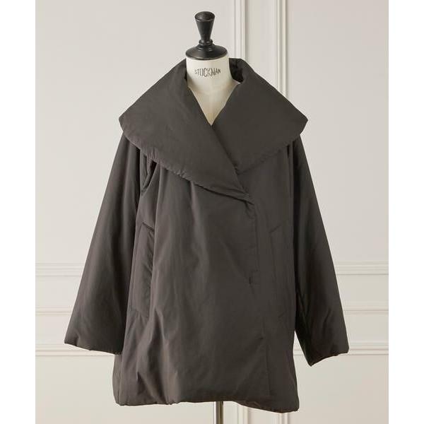 INED / イネド ショールカラーミドル丈中綿コート《LIMONTA EAST》