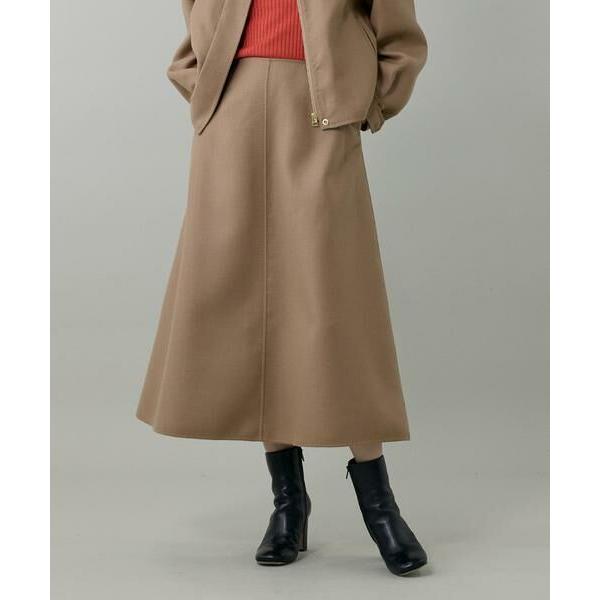 INED / イネド ダブルフェイスAラインスカート