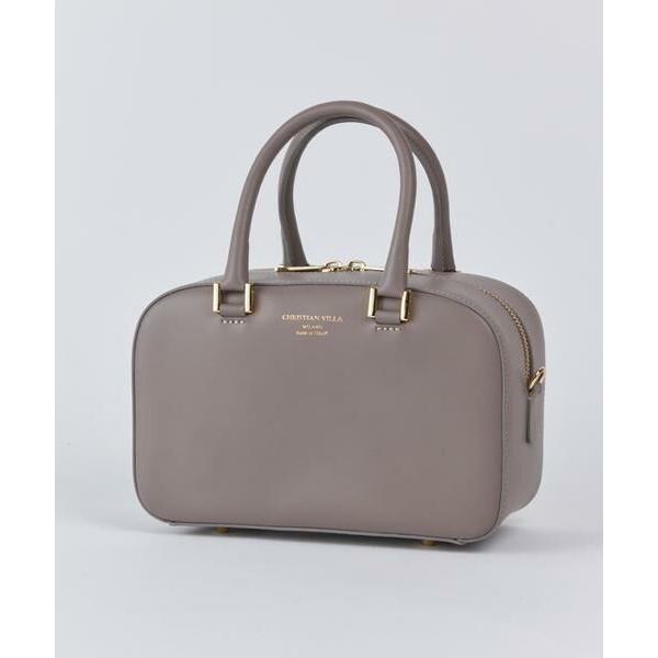 INED / イネド 《別注スムースレザー使用》ミニボストンバッグ《CHRISTIAN VILLA》