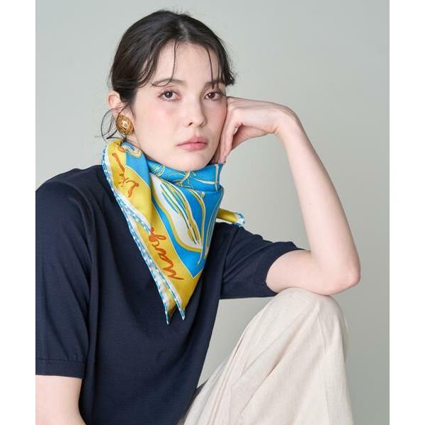 INED / イネド シルクスカーフ フローラ《manipuri》