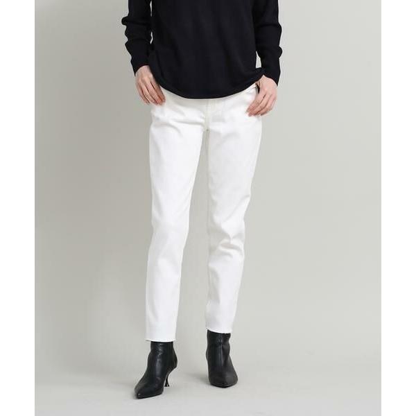 7-IDconcept / セブンアイディーコンセプト H. Salt ミッドライズテーパードデニム...