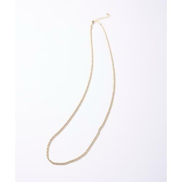 7-IDconcept / セブンアイディーコンセプト ツイストチェーンネックレス