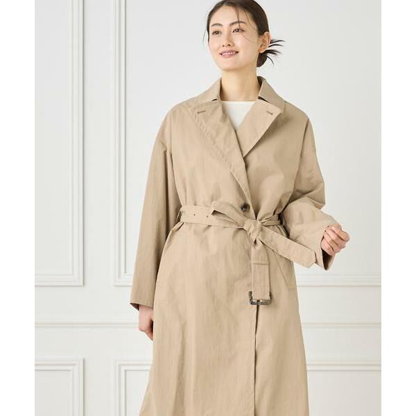 7-IDconcept / セブンアイディーコンセプト ナイロンタッサートレンチコート