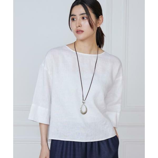 7-IDconcept / セブンアイディーコンセプト レザーストラップ ドロップモチーフネックレス