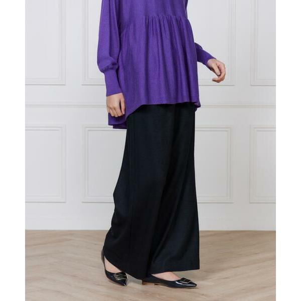 7-IDconcept / セブンアイディーコンセプト 《大きいサイズ》ドロストストレートワイドパン...