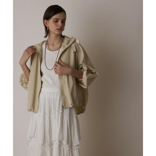 GRACE CONTINENTAL / グレースコンチネンタル ナイロンバルーンフードジャケット