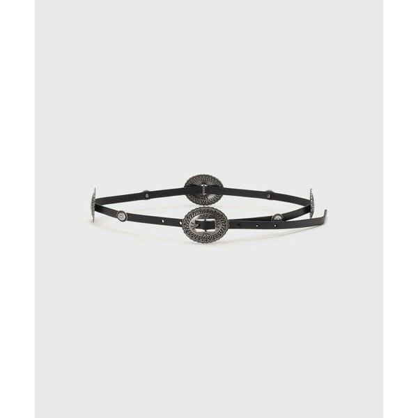 GRACE CONTINENTAL / グレースコンチネンタル コンチョレザーベルト