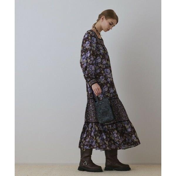 GRACE CONTINENTAL / グレースコンチネンタル ボタニカルティアードワンピース