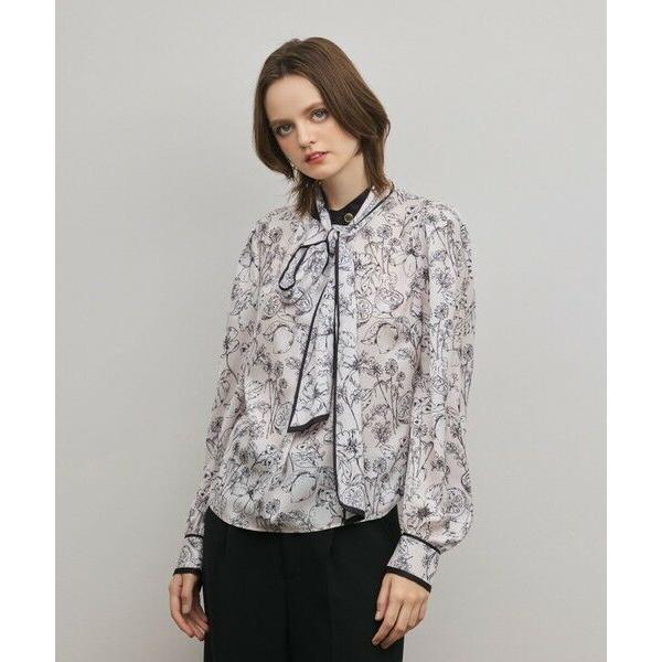 GRACE CONTINENTAL / グレースコンチネンタル フルーツフラワープリントトップ